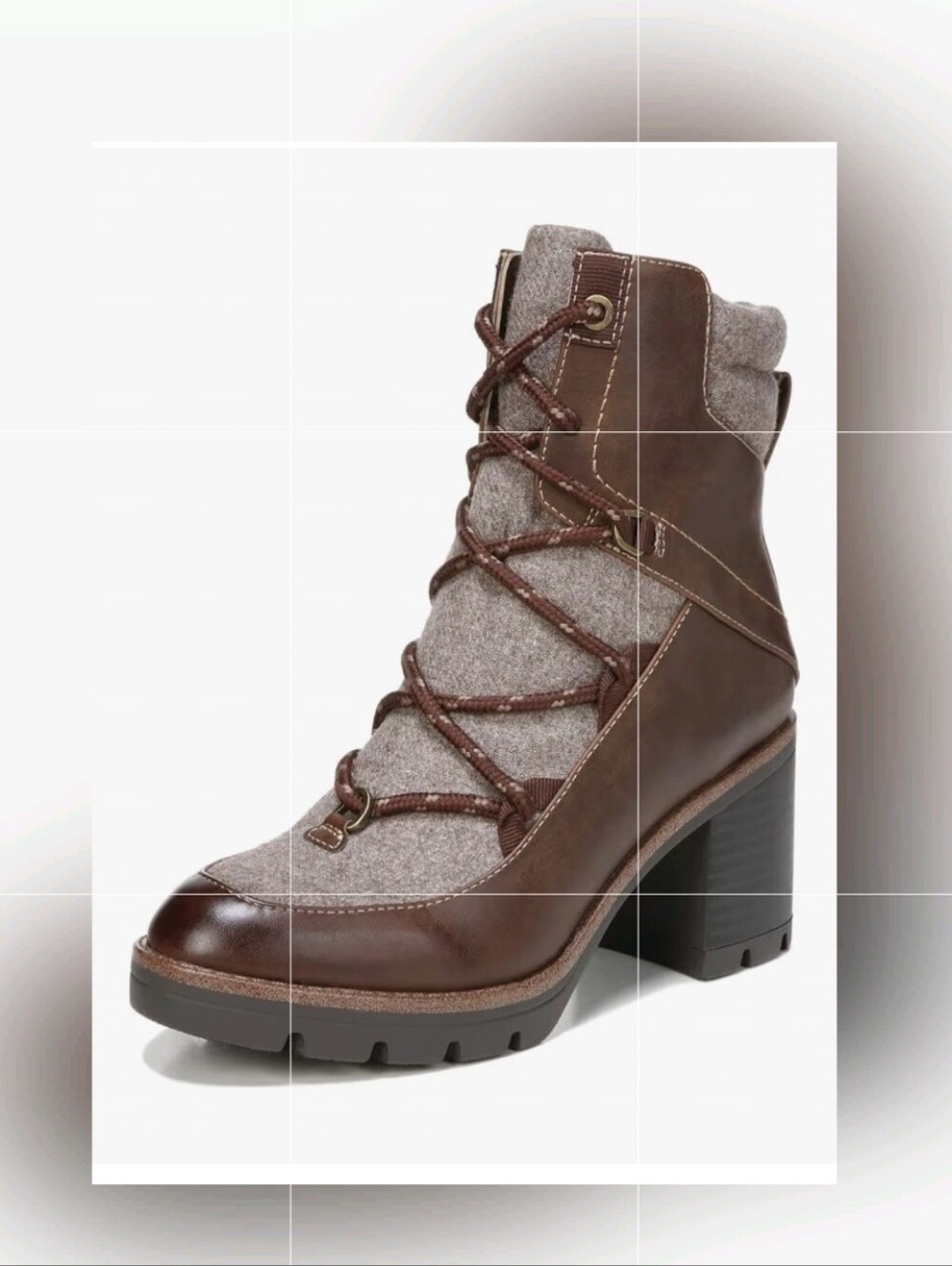 Naturalizer Madie Lace Up Platform Boot